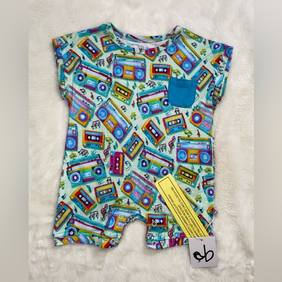 🎶NWT Birdie Bean Romper🎶 - Picture 3 of 4